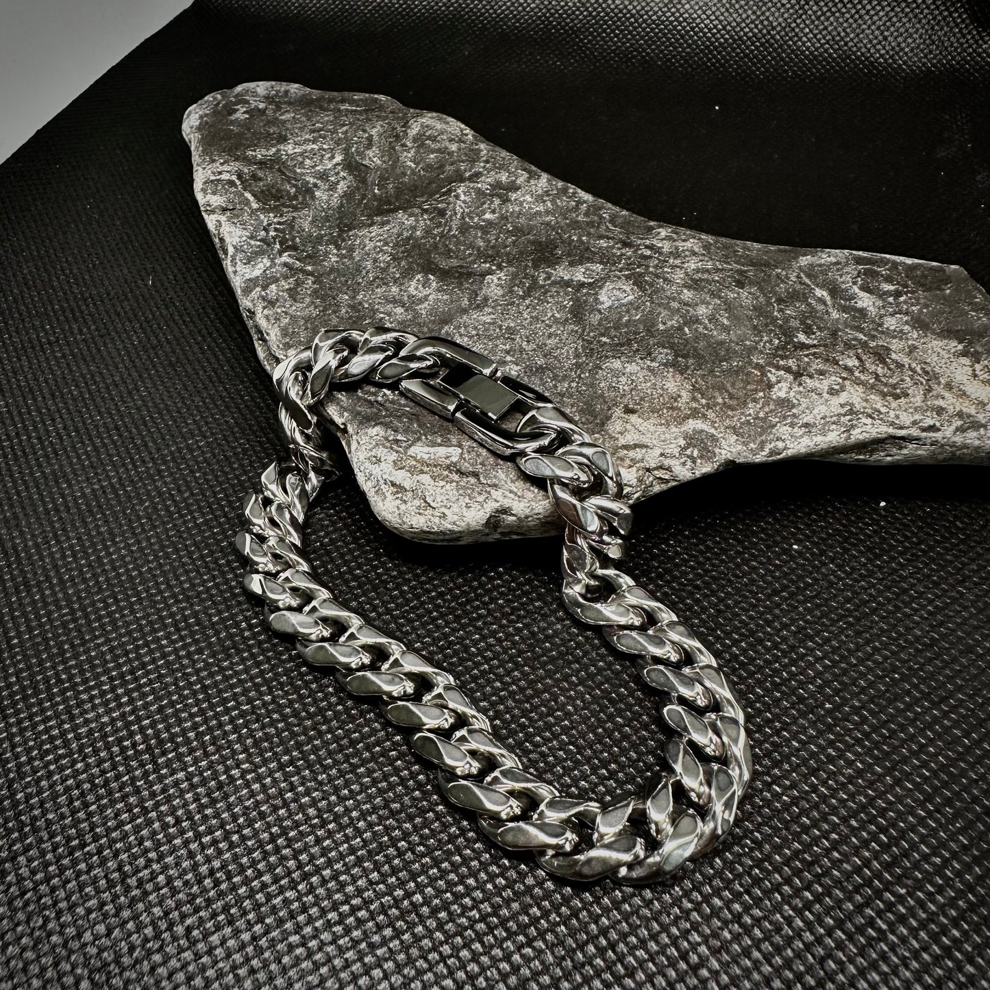 Cuban Link Steel Bracelet