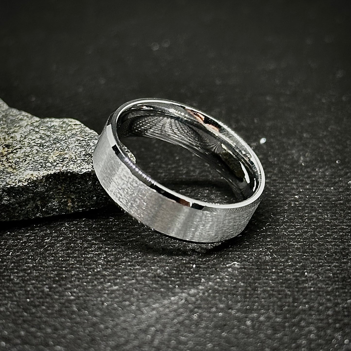 Classic Steel Band Ring