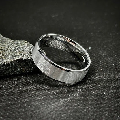 Classic Steel Band Ring